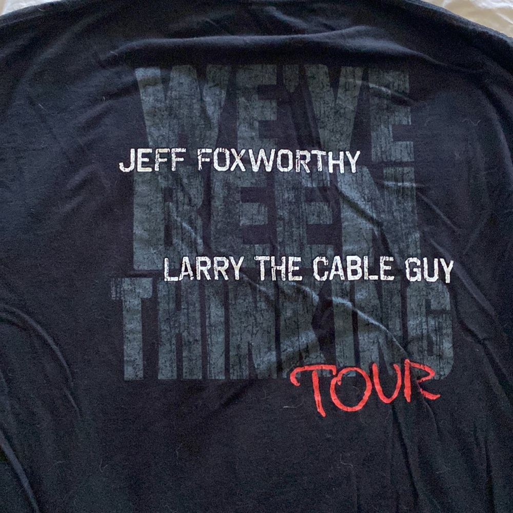 Jeff Foxworthy & Larry The Cable Guy tour T-shirt